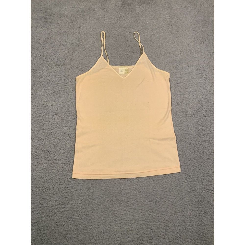 Vintage Victoria's Secret‎ Peach Beige Camisole Cotton Large L
